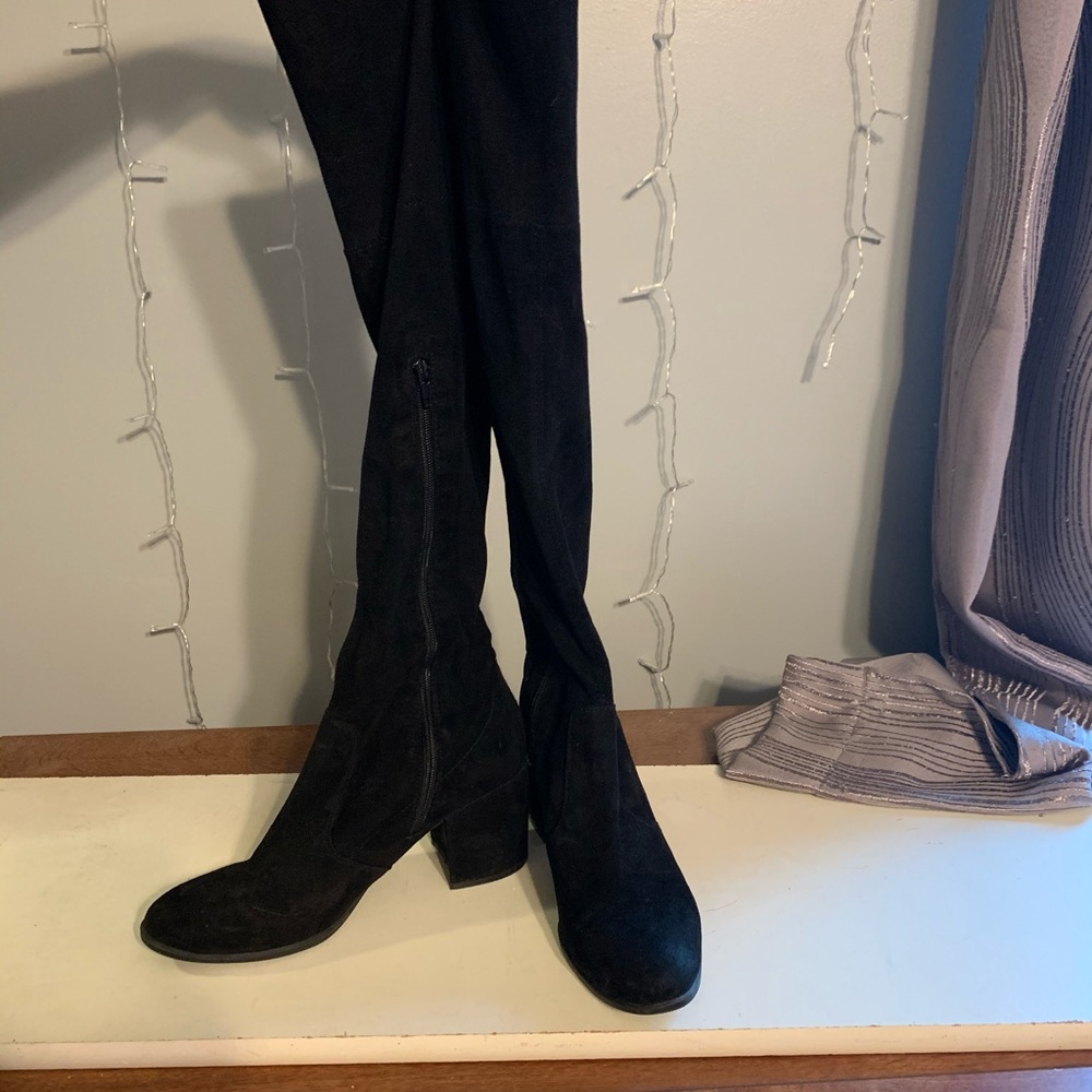 Knee high Black boots